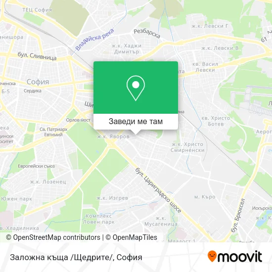 Заложна къща /Щедрите/ карта