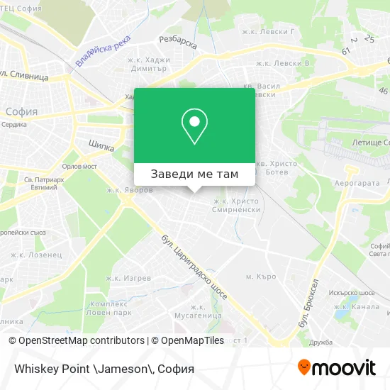 Whiskey Point \Jameson\ карта