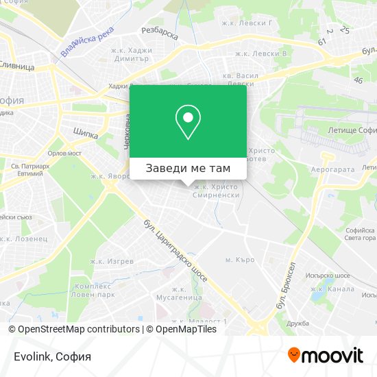 Evolink карта