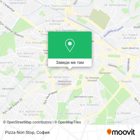 Pizza Non Stop карта