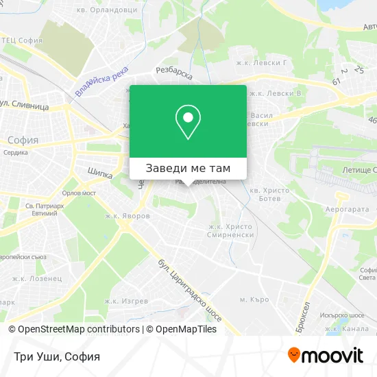 Три Уши карта