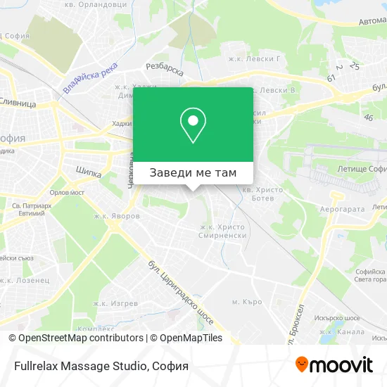 Fullrelax Massage Studio карта
