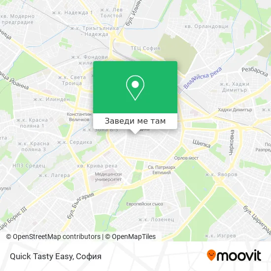 Quick Tasty Easy карта