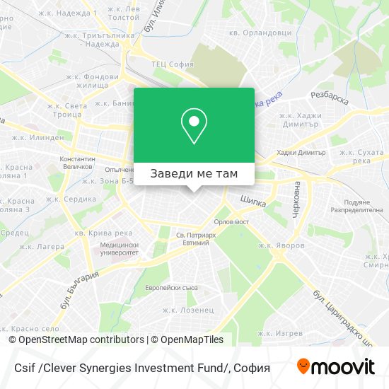 Csif /Clever Synergies Investment Fund/ карта