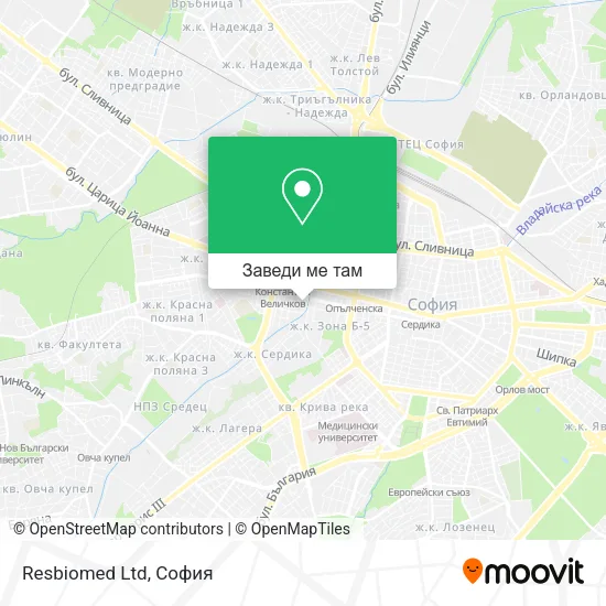Resbiomed Ltd карта