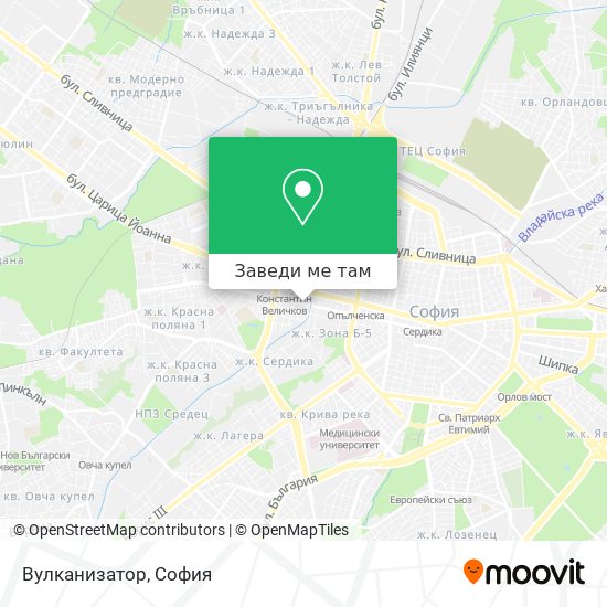 Вулканизатор карта
