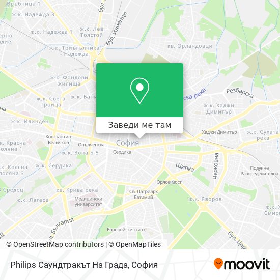 Philips Саундтракът На Града карта