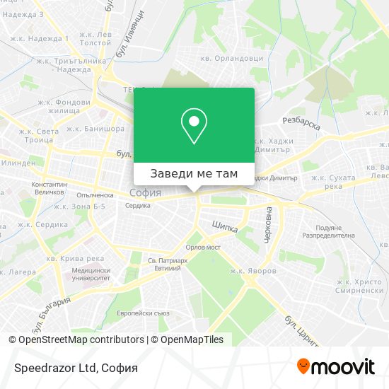 Speedrazor Ltd карта