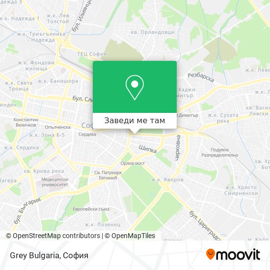 Grey Bulgaria карта