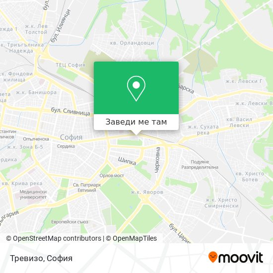 Тревизо карта