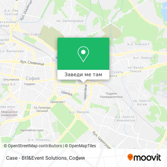 Case - Btl&Event Solutions карта