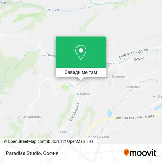 Paradise Studio карта