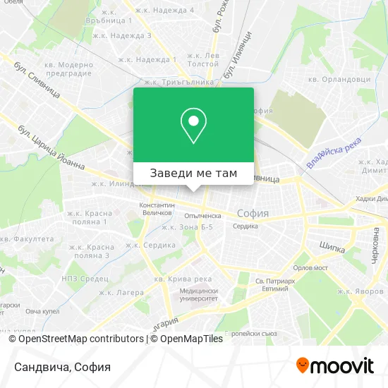 Сандвича карта