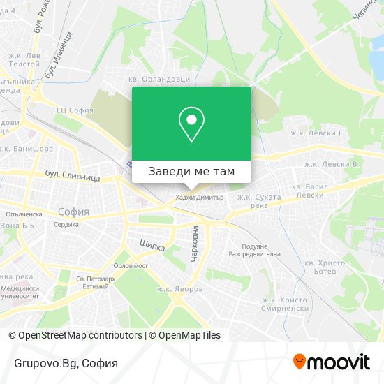 Grupovo.Bg карта