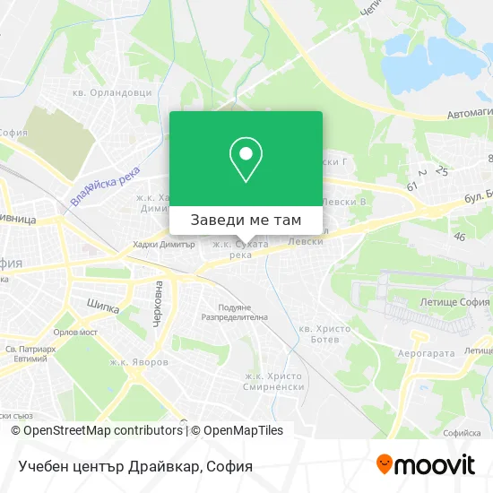 Учебен център Драйвкар карта