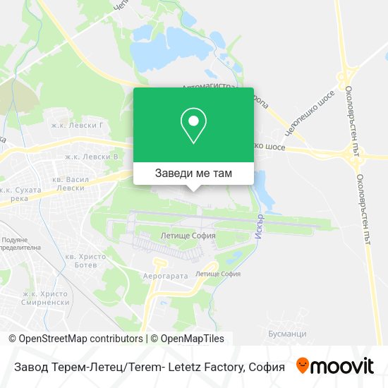 Завод Терем-Летец / Terem- Letetz Factory карта