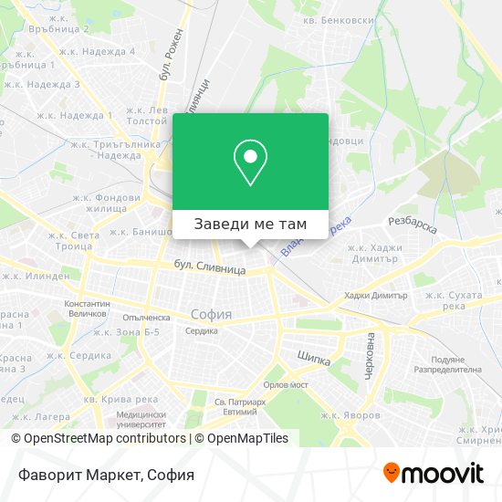 Фаворит Маркет карта