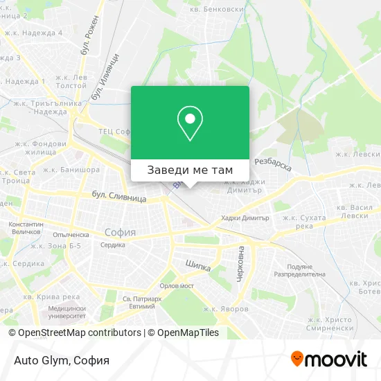 Auto Glym карта