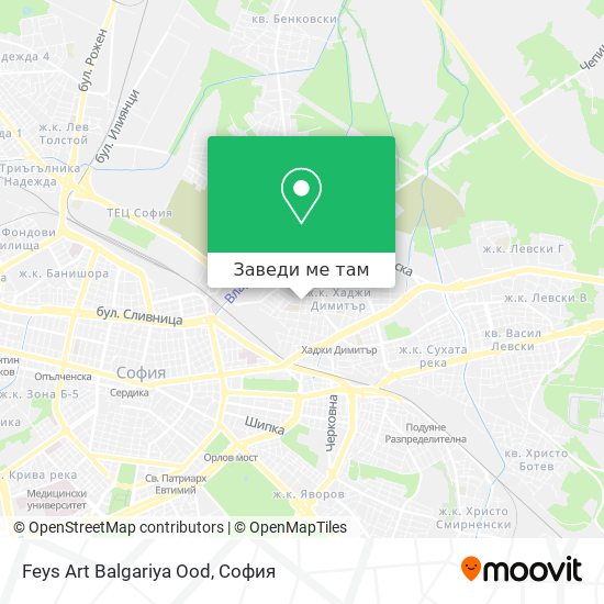 Feys Art Balgariya Ood карта