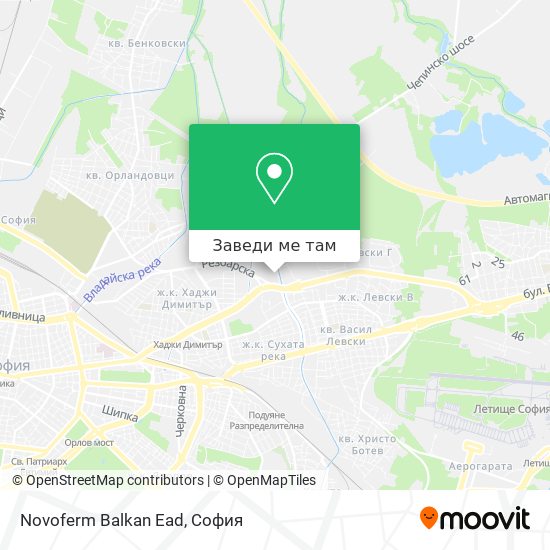 Novoferm Balkan Ead карта
