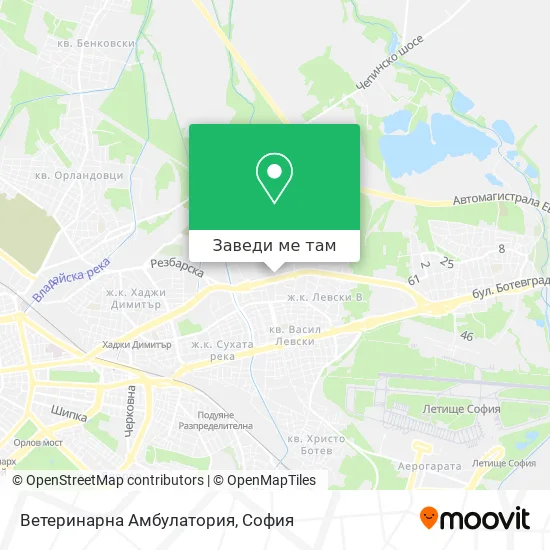 Ветеринарна Амбулатория карта