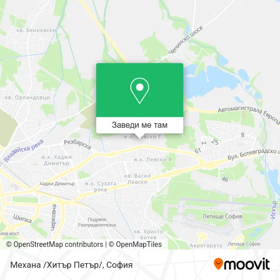 Механа /Хитър Петър/ карта