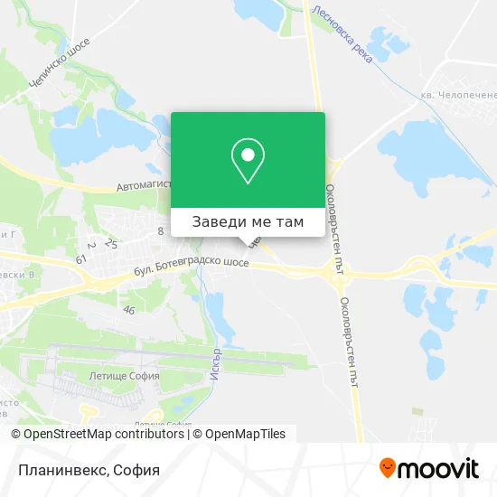 Планинвекс карта