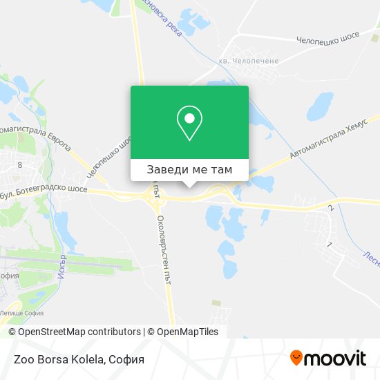 Zoo Borsa Kolela карта