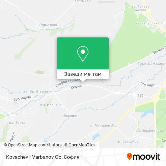 Kovachev I Varbanov Oo карта