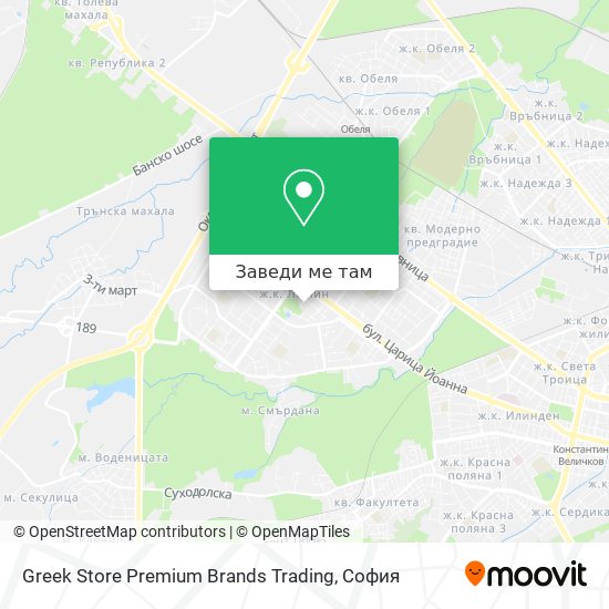 Greek Store Premium Brands Trading карта