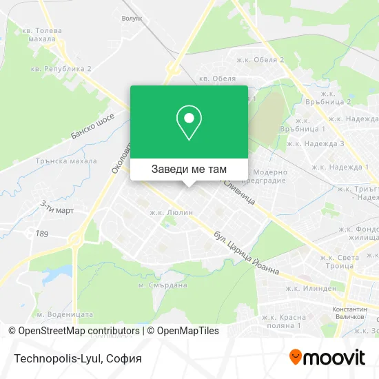 Technopolis-Lyul карта
