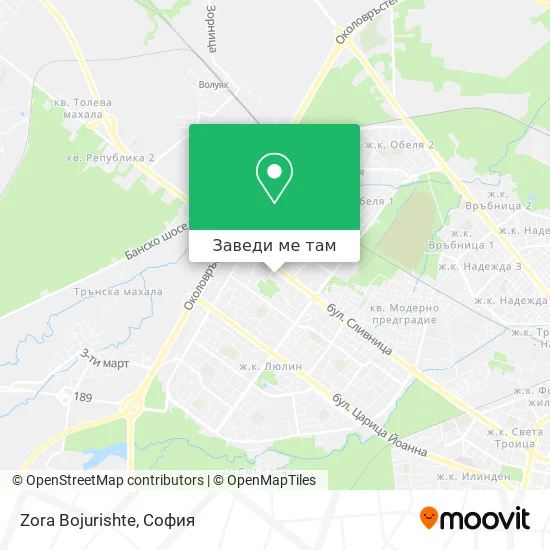 Zora Bojurishte карта