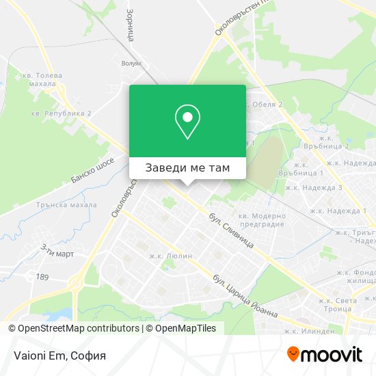 Vaioni Em карта