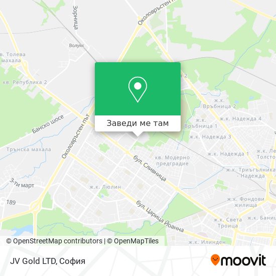 JV Gold LTD карта