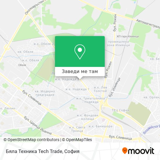 Бяла Техника Tech Trade карта