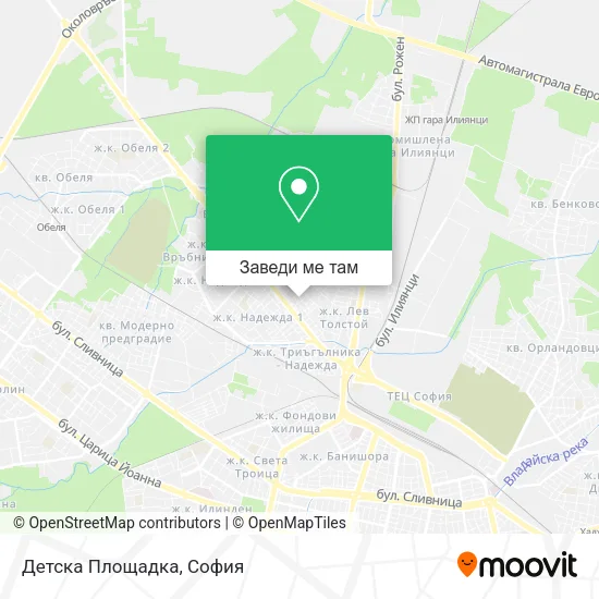Детска Площадка карта