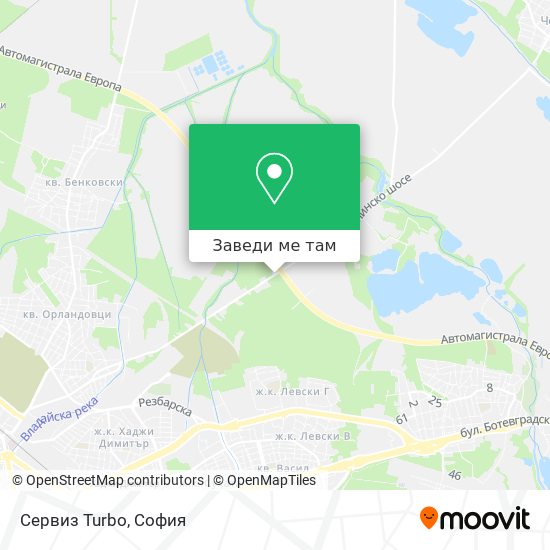 Сервиз Turbo карта