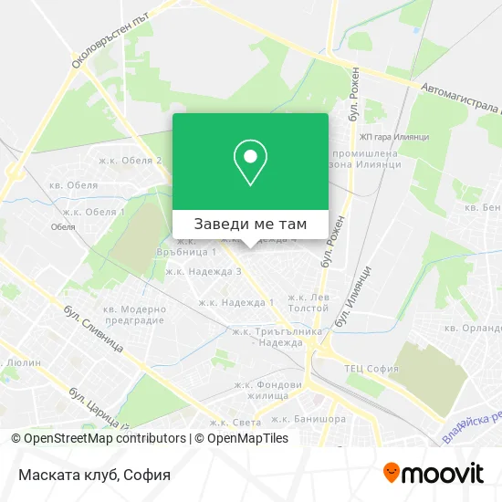 Маската клуб карта