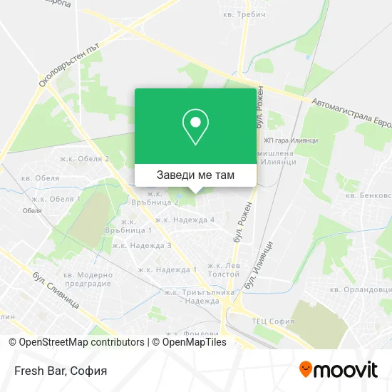 Fresh Bar карта