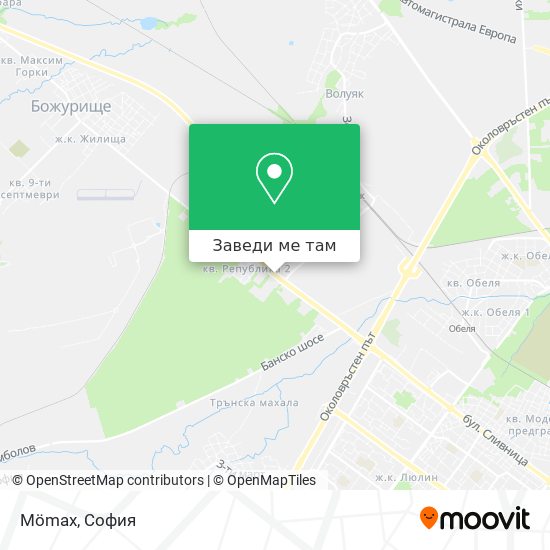 Mömax карта