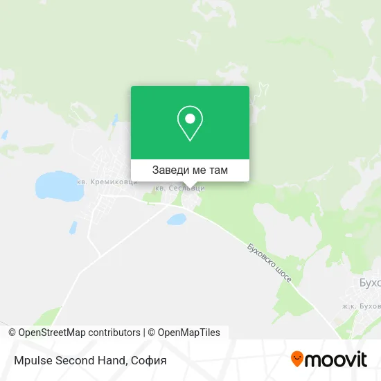 Mpulse Second Hand карта