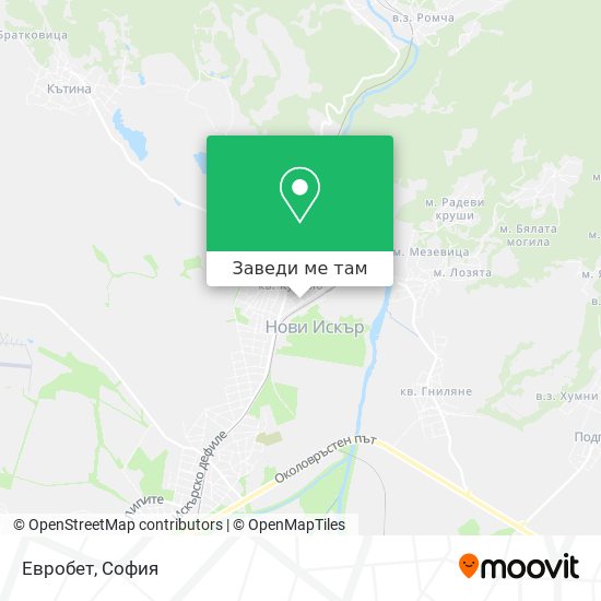 Евробет карта