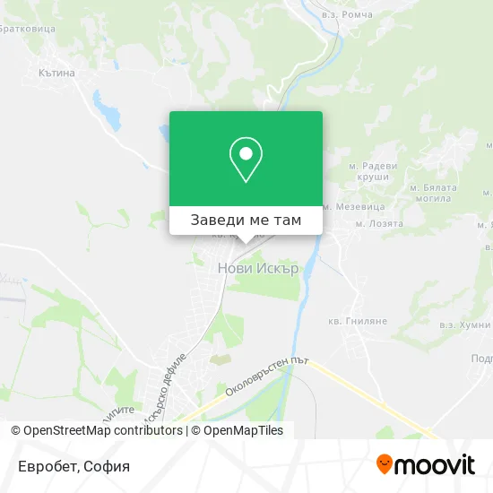 Евробет карта