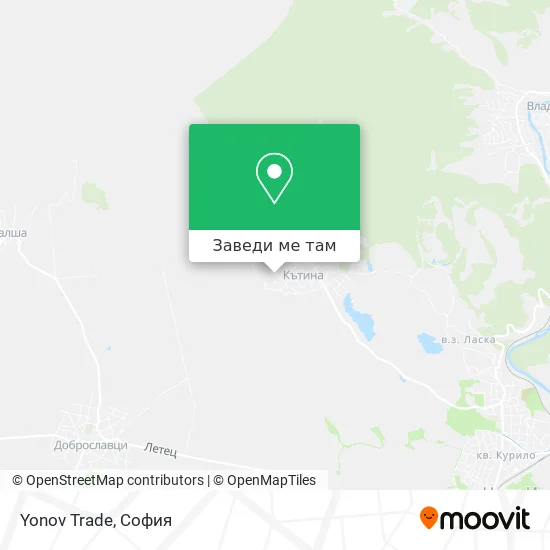 Yonov Trade карта