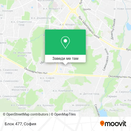 Блок 477 карта