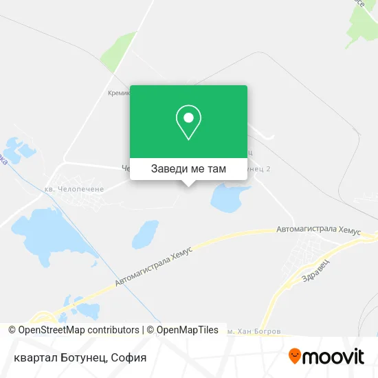 квартал Ботунец карта