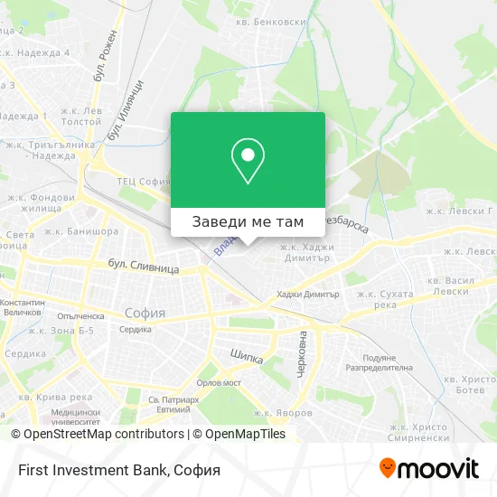 First Investment Bank карта