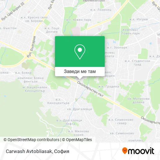 Carwash Avtobliasak карта