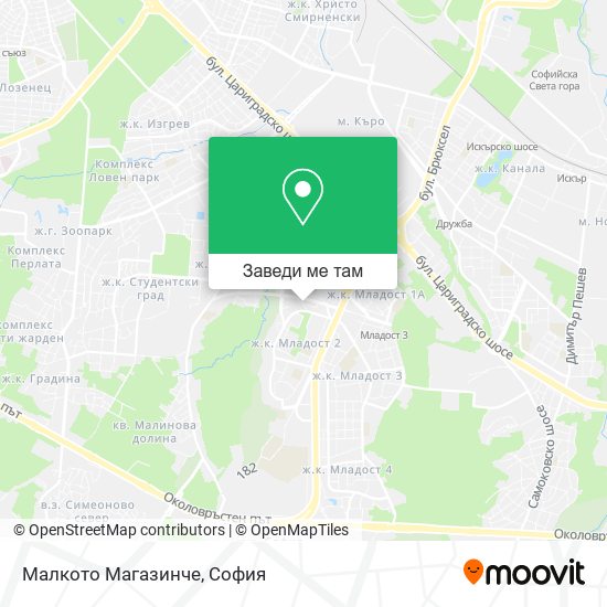 Малкото Магазинче карта