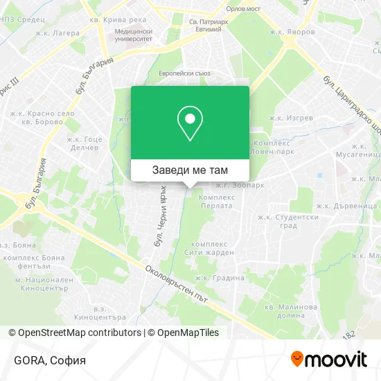 GORA карта